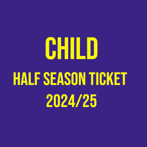Child Half Season Ticket