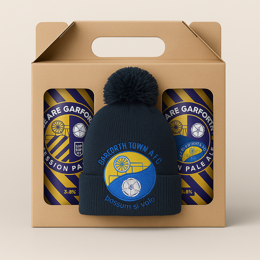 We Are Garforth 2 Cans and Hat Pack