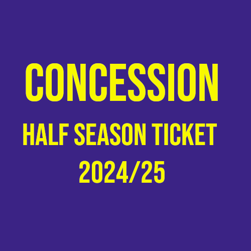 Concession Half Season Ticket